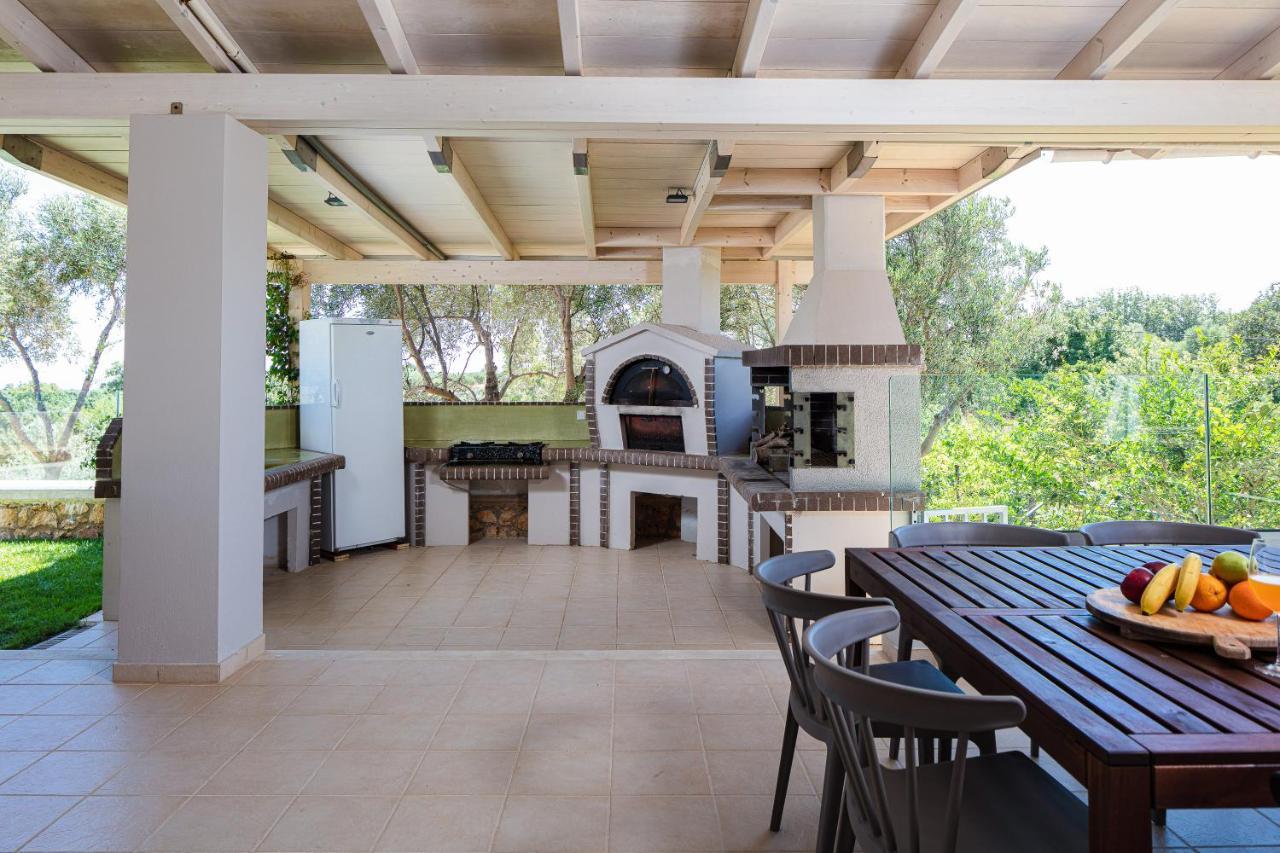 Gállos Thetree Villa, With Heated Pool & Spa Whirlpool מראה חיצוני תמונה