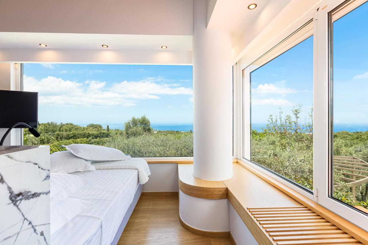 Gállos Thetree Villa, With Heated Pool & Spa Whirlpool מראה חיצוני תמונה