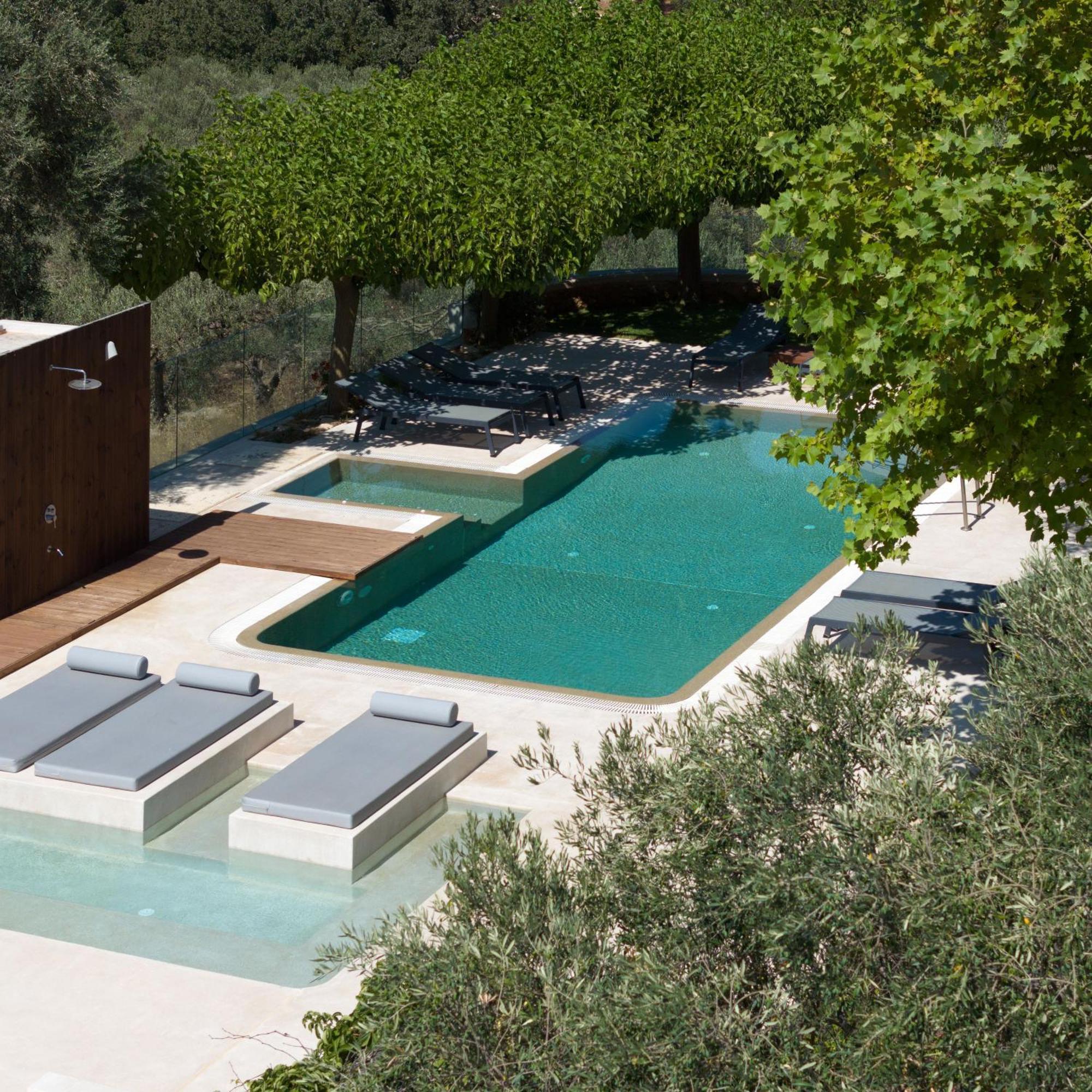 Gállos Thetree Villa, With Heated Pool & Spa Whirlpool מראה חיצוני תמונה